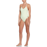 Nike Swim Women's Swoosh Link Terry Y-Back One Piece Swimsuit