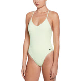 Nike Swim Women's Swoosh Link Terry Y-Back One Piece Swimsuit