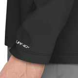 Nike Swim Men's Gothic Letter Long Sleeve Hydroguard Top