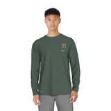 Nike Swim Men's Gothic Letter Long Sleeve Hydroguard Top