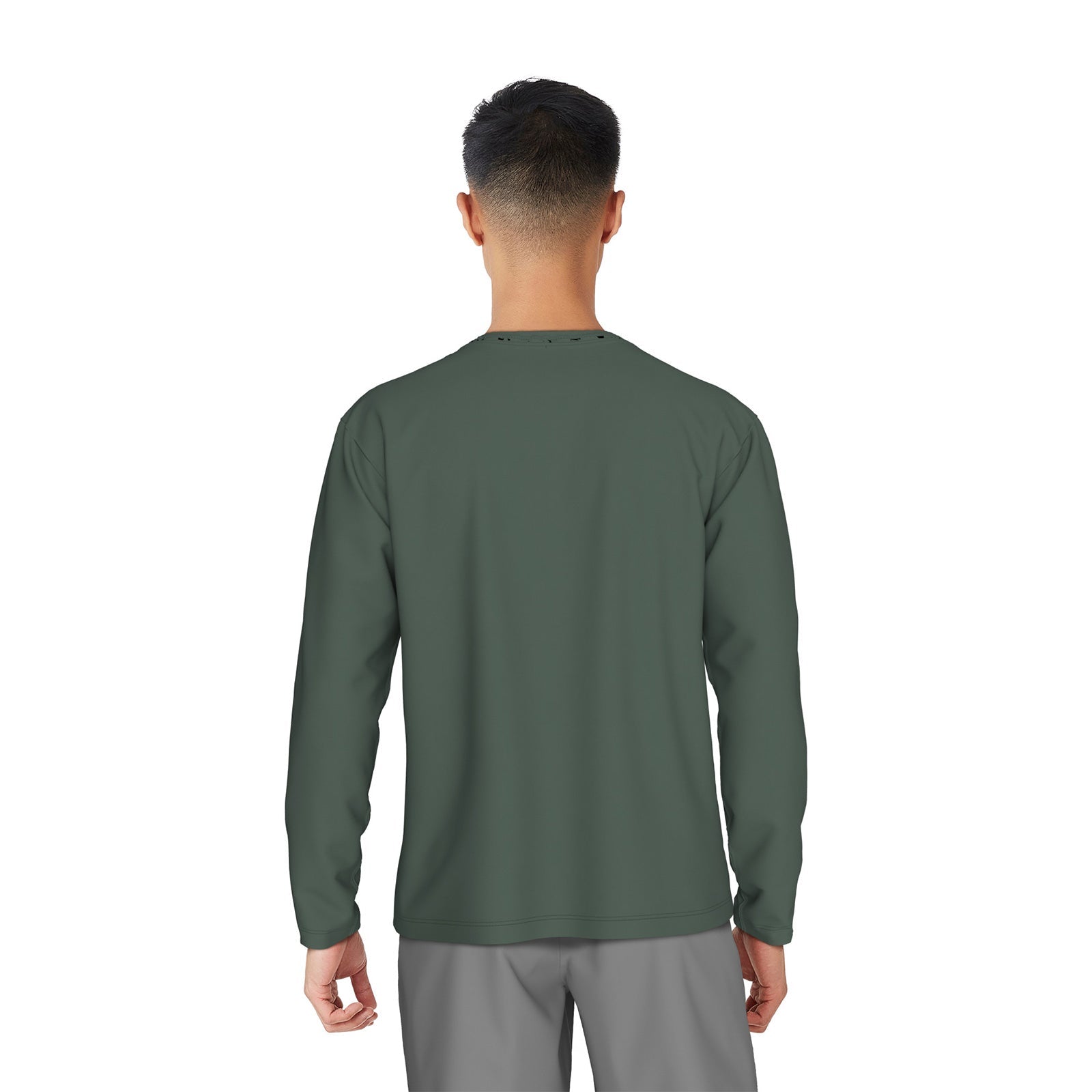 Nike Swim Men's Gothic Letter Long Sleeve Hydroguard Top