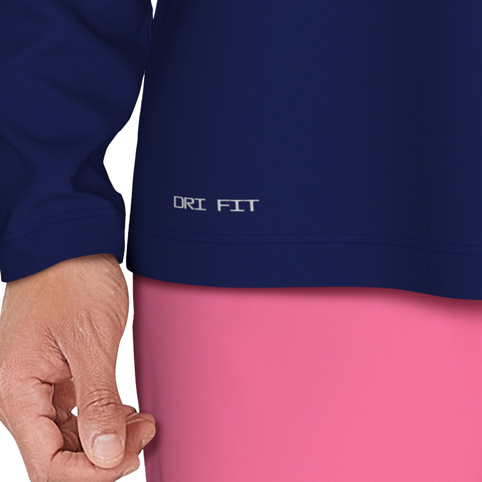 Nike Swim Men's Gothic Letter Long Sleeve Hydroguard Top