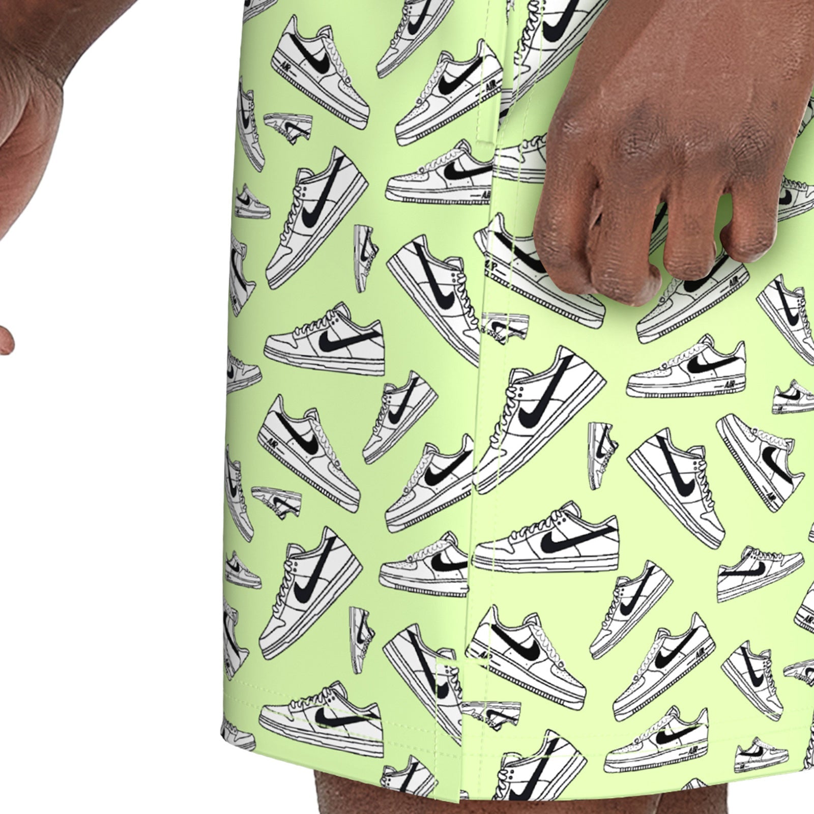 Nike Swim Men's Tossed Sneaker 7" Volley Short