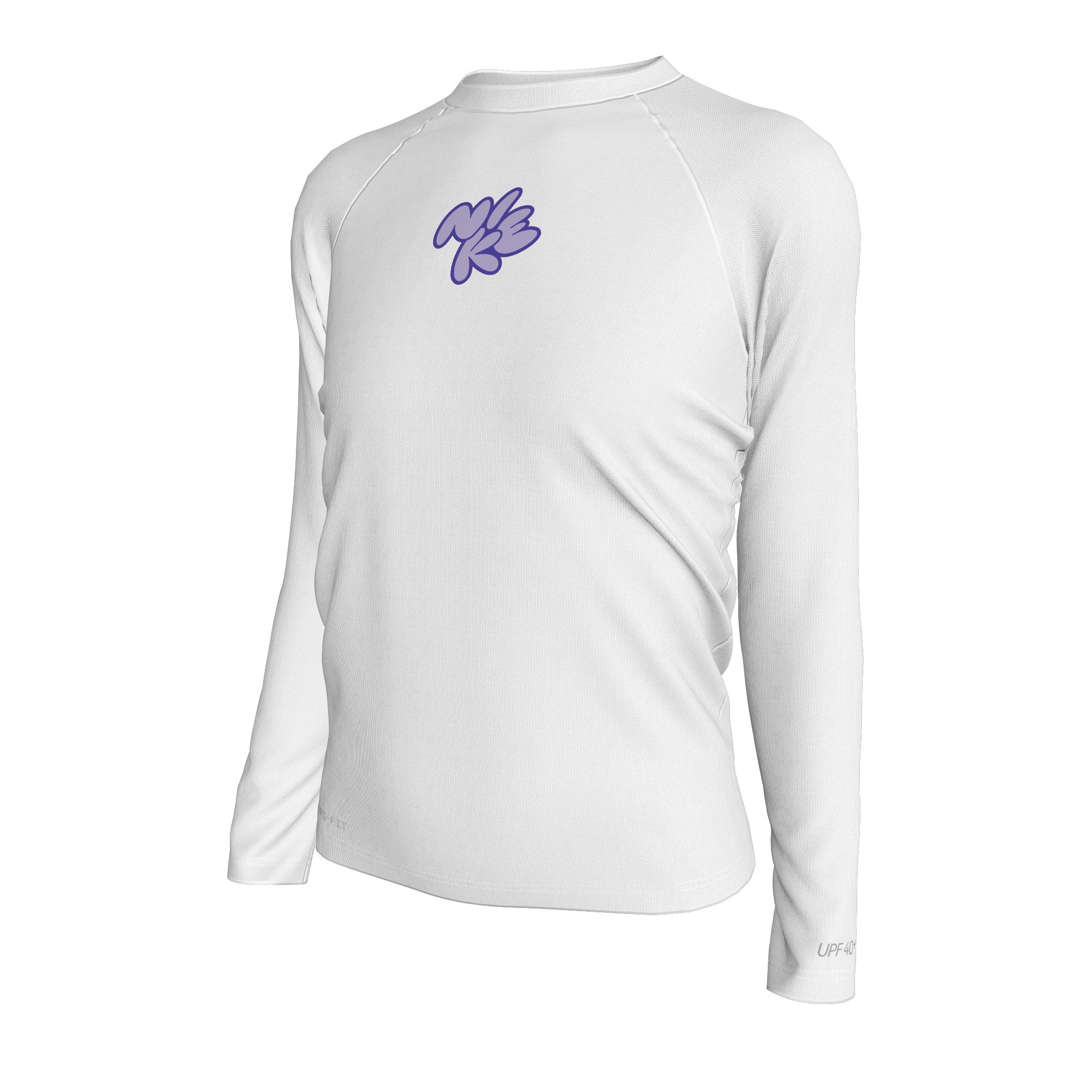 Nike Bubble Script Big Kids' Dri-FIT Long-Sleeve Hydroguard