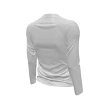 White long-sleeve top on a white background