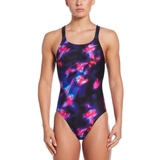 Nike Swim Women's Hydrastrong Multi Print Fastback One Piece