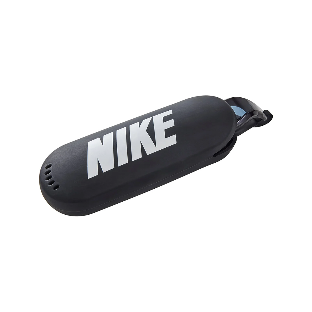 Nike Swim Goggle Case Black Open