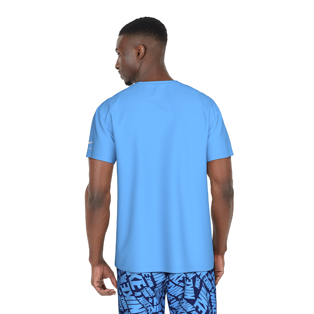 Nike Swim Men's Ocean Merge Short Sleeve Hydroguard Top