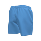 Blue shorts on a white background