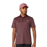 Original Penguin Pete's Check Print Block Polo - Mauvu Wine