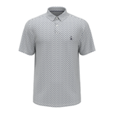 PE-OGKSC0E6-417 Original Penguin Retro Geo Print Polo Black Iris Main