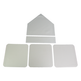SFBA19 Rubber Throw Down Bases Set Of 5 White Main