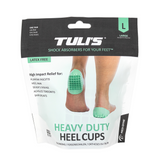 Tuli's Heel Cups - Heavy Duty Green