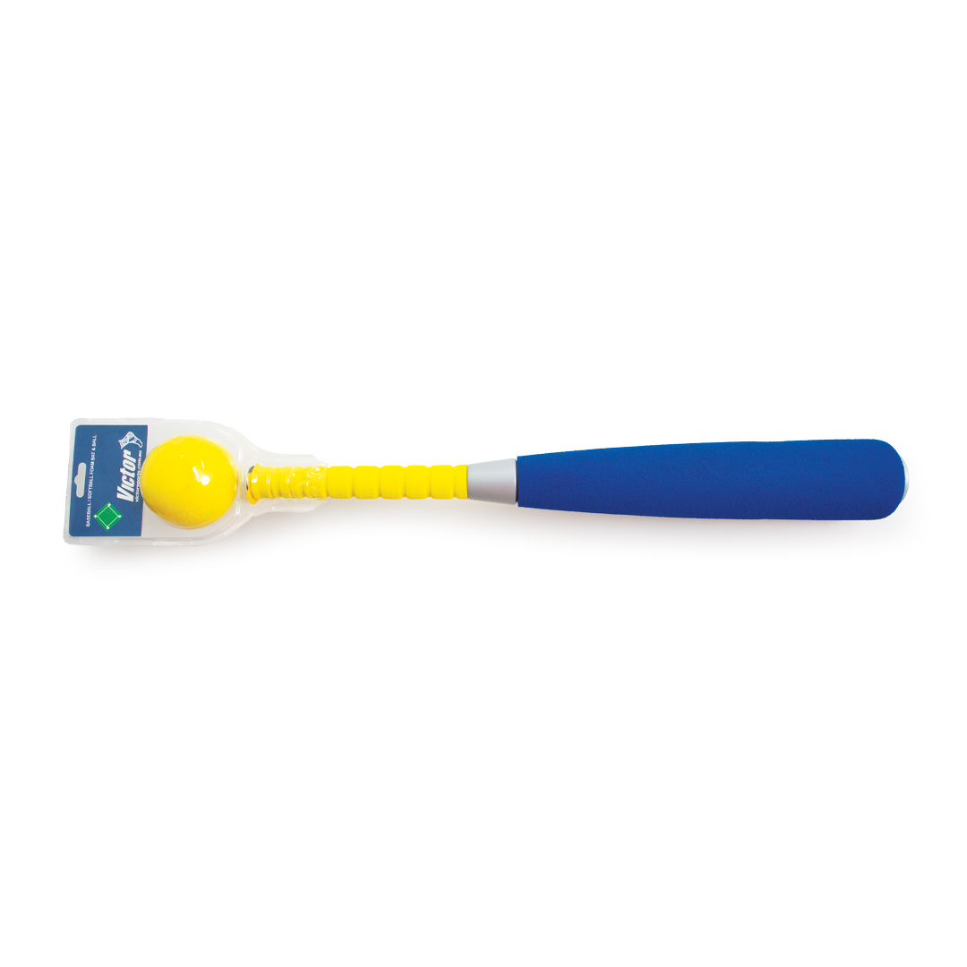 Victor Baseball/Softball Foam Bat & Ball