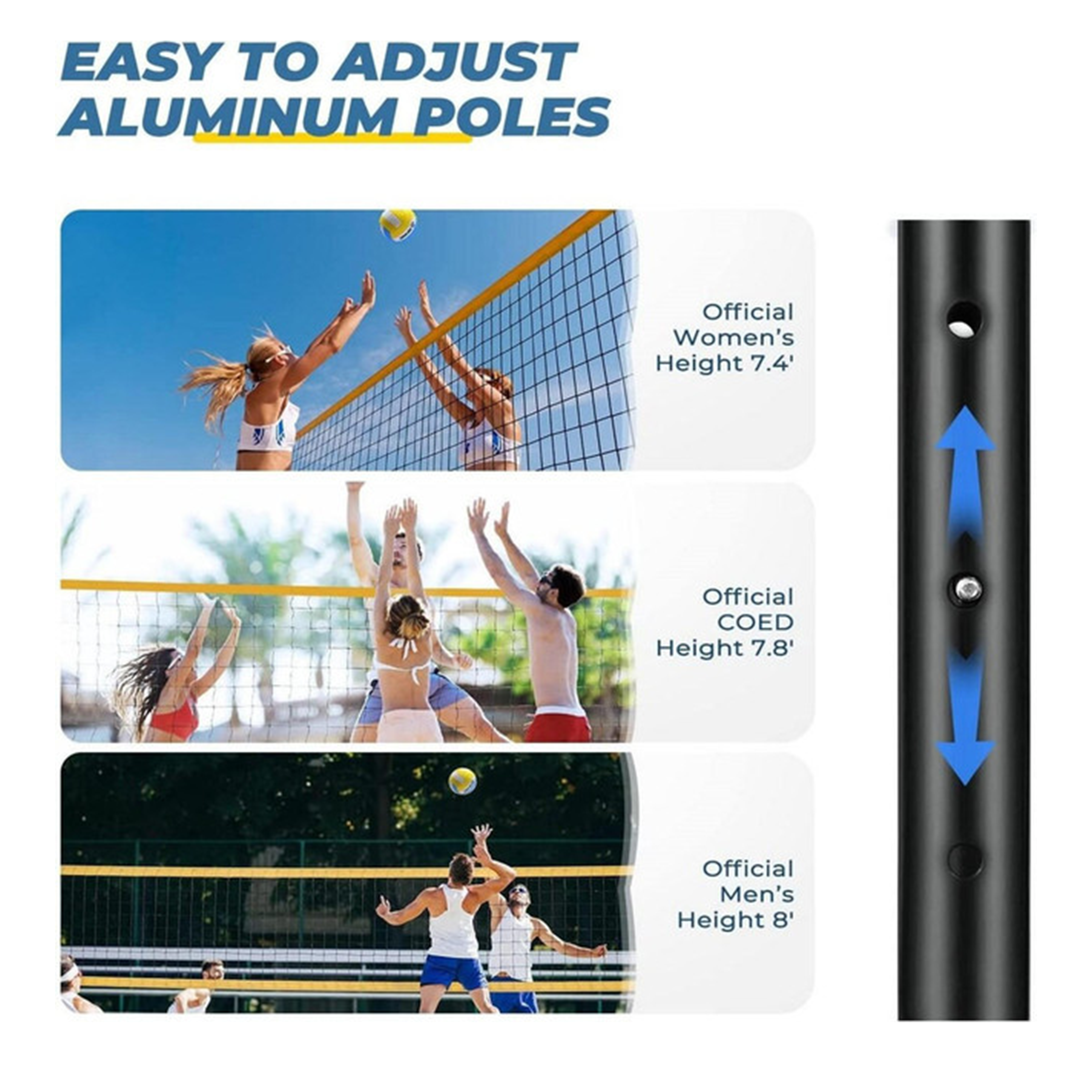 Volleyball Net & Post Set