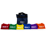 VFGBBS30 Victor Bean Bag Set 30 Red Yellow Orange Green Blue Purple Bean Bag Sacks Front