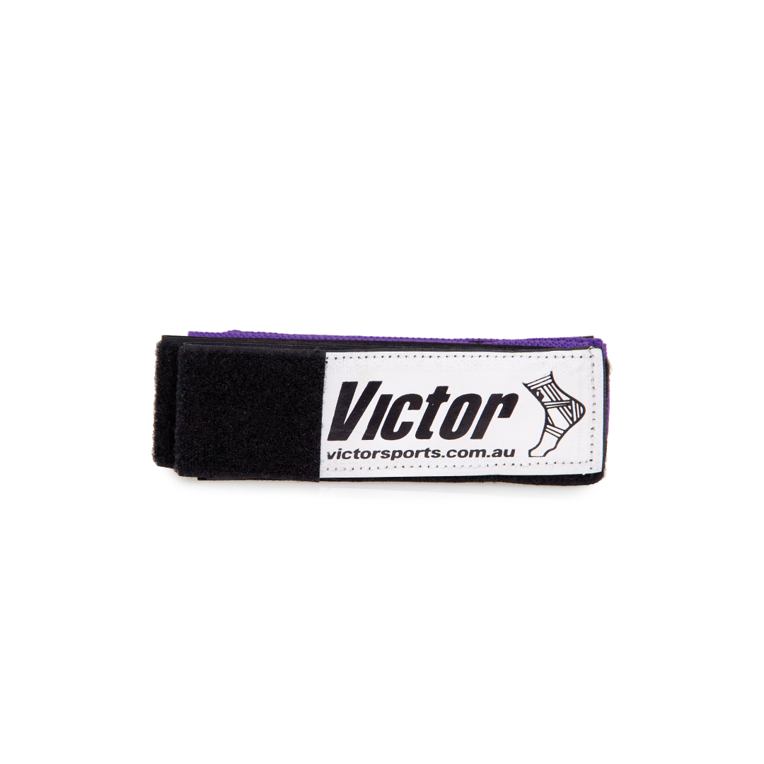 VFGTBPU Victor Tag Belt Purple Logo