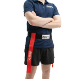VFGTBRE Victor Tag Belt Red Modelled