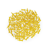 VGOPT100 Victor Golf Plastic Tees 100 Yellow Main