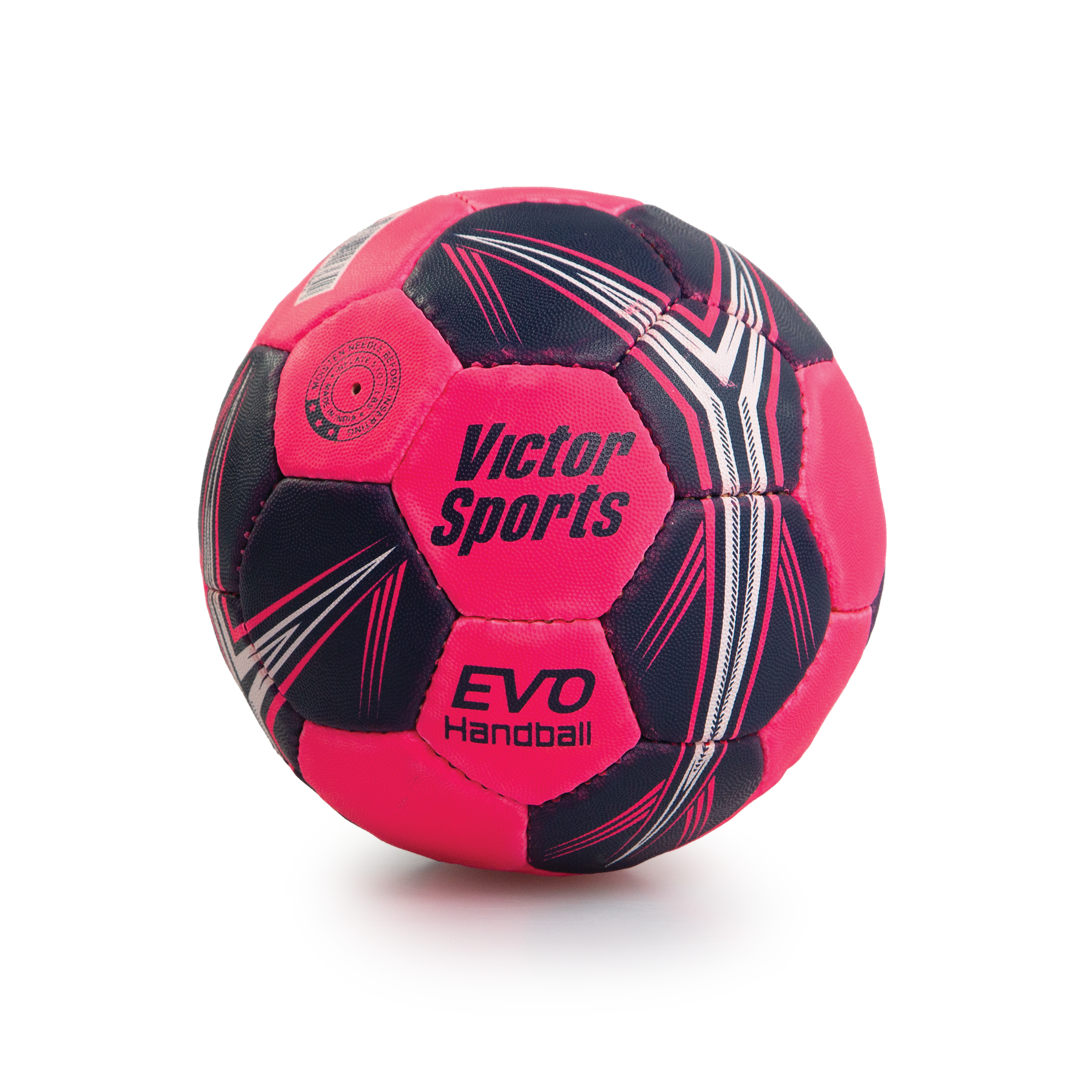 VHBS2 Victor Handball Synthetic Pink And Black Size 2 Main