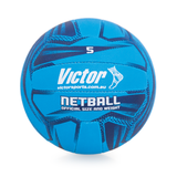 VNBPBL5 Victor Netball Pro Light Blue And Dark Blue Size 5 Main