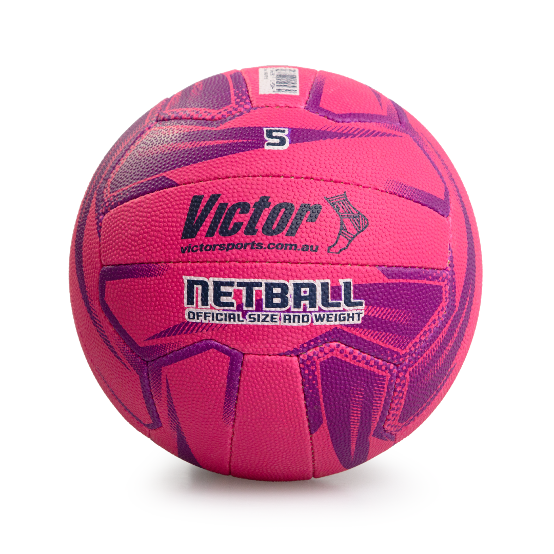 VNBPPI5 Victor Netball Pro Pink And Purple Size 5 Front