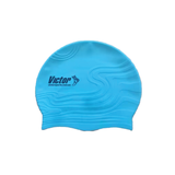 VSWCS Victor Swim Cap Silicone Blue