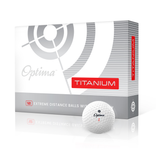 Optima Titanium Golf Ball - 12 Pack