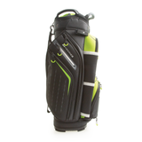 Optima Golf Bag Champion Cart Black Green Side