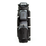 Optima Golf Bag Champion Cart Black Grey Front