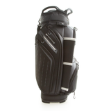 Optima Golf Bag Champion Cart Black Grey Side