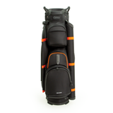 Optima Glory Cart Bag Black Orange Front