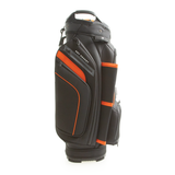 Optima Glory Cart Bag Black Orange Side
