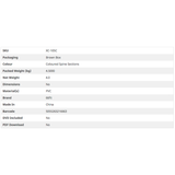 66fit Anatomical Flexible Vertebral Column With Pelvis (Coloured)